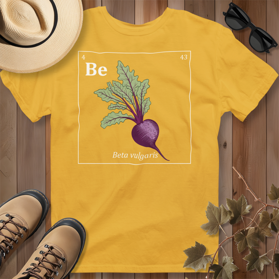 Periodic Table of Vegetables - Beet T-Shirt