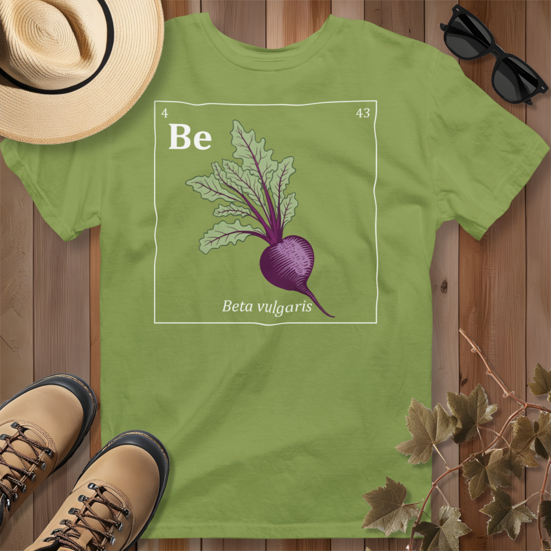 Periodic Table of Vegetables - Beet T-Shirt