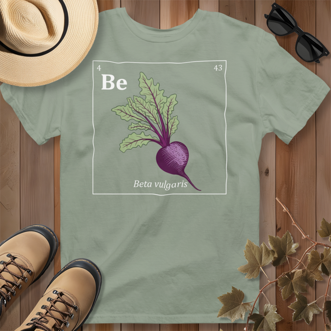 Periodic Table of Vegetables - Beet T-Shirt