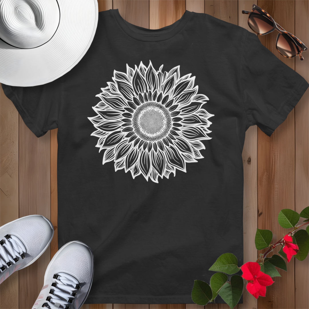 White Sunflower T-Shirt