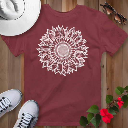 White Sunflower T-Shirt