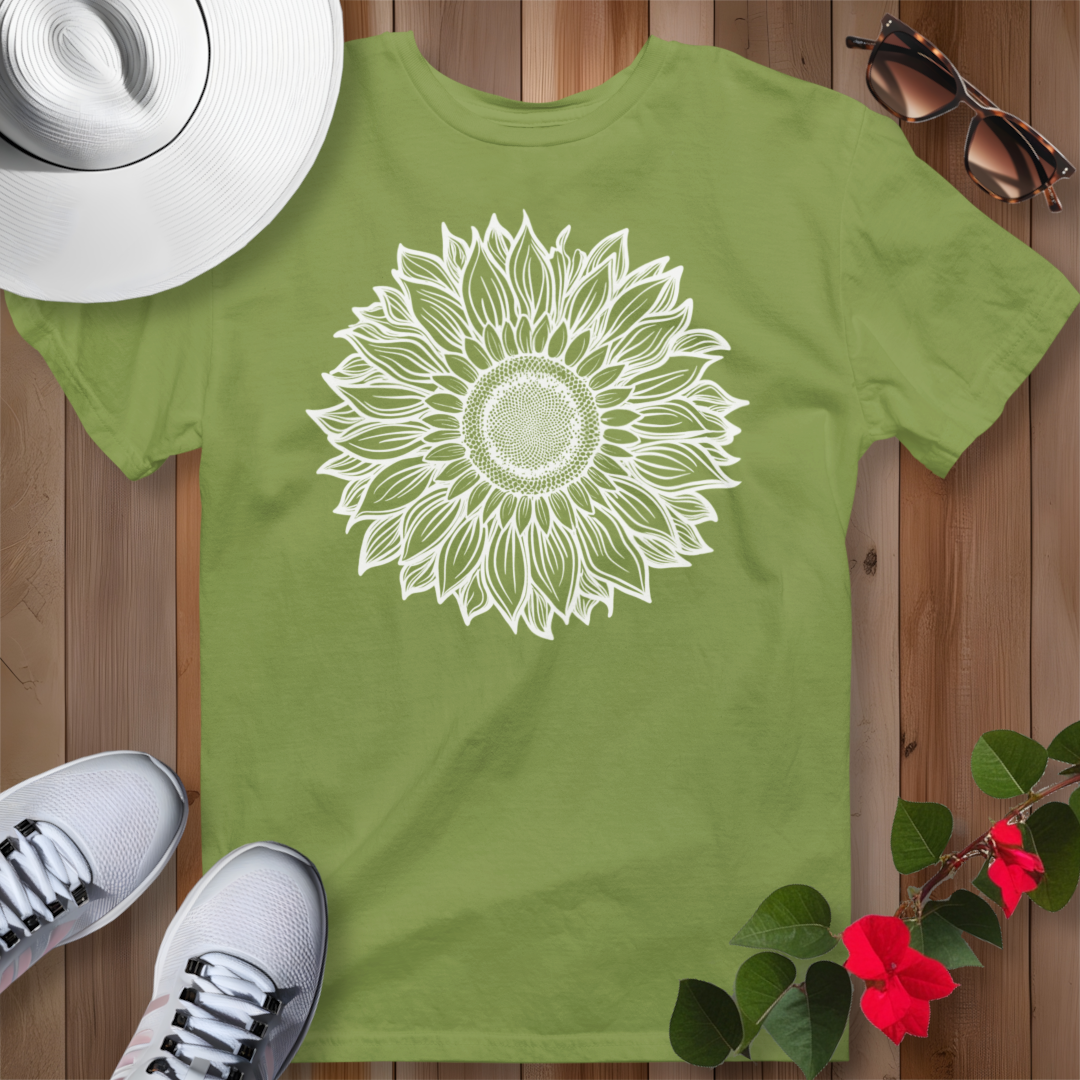 White Sunflower T-Shirt