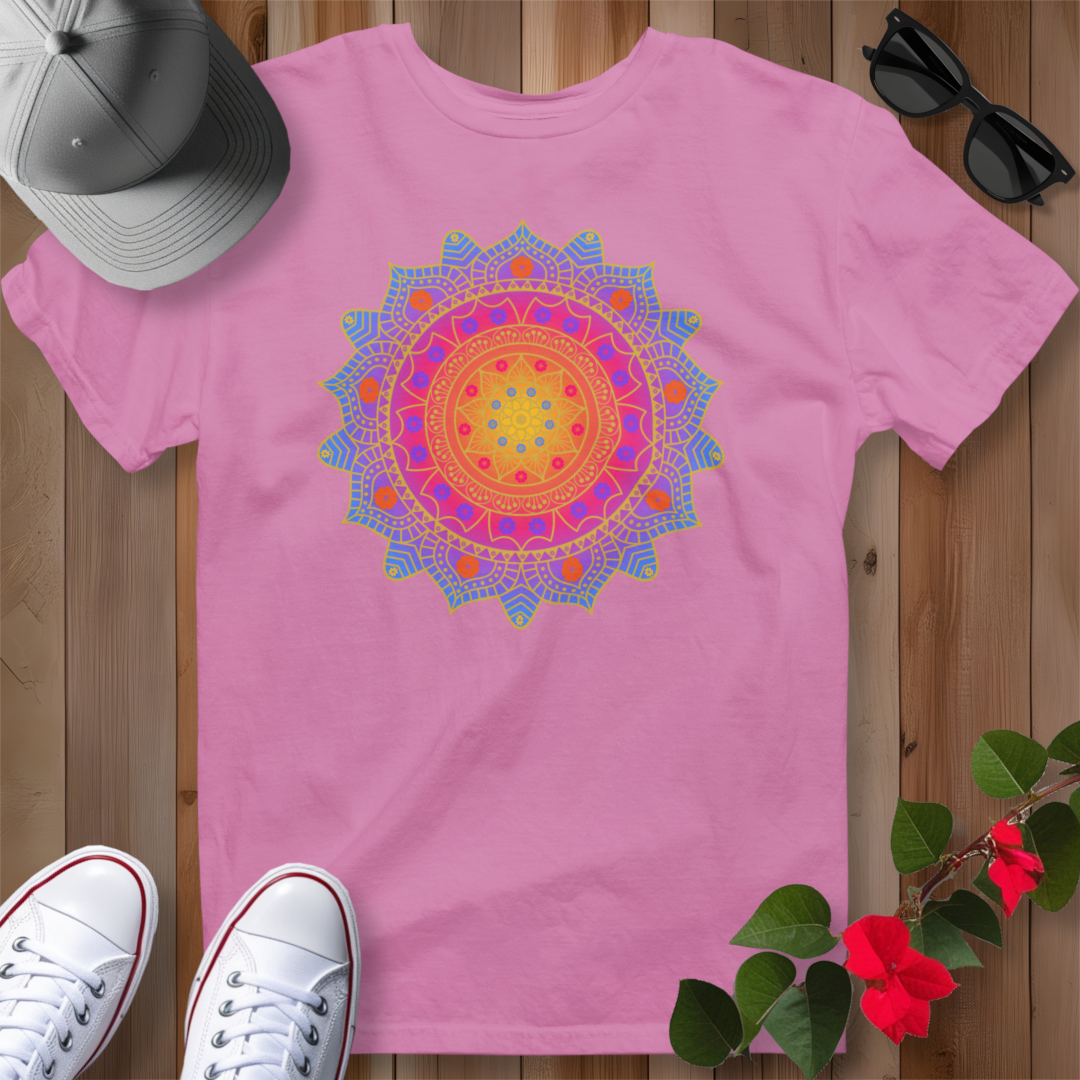 Hawaiian Hibiscus Mandala T-Shirt BPRY