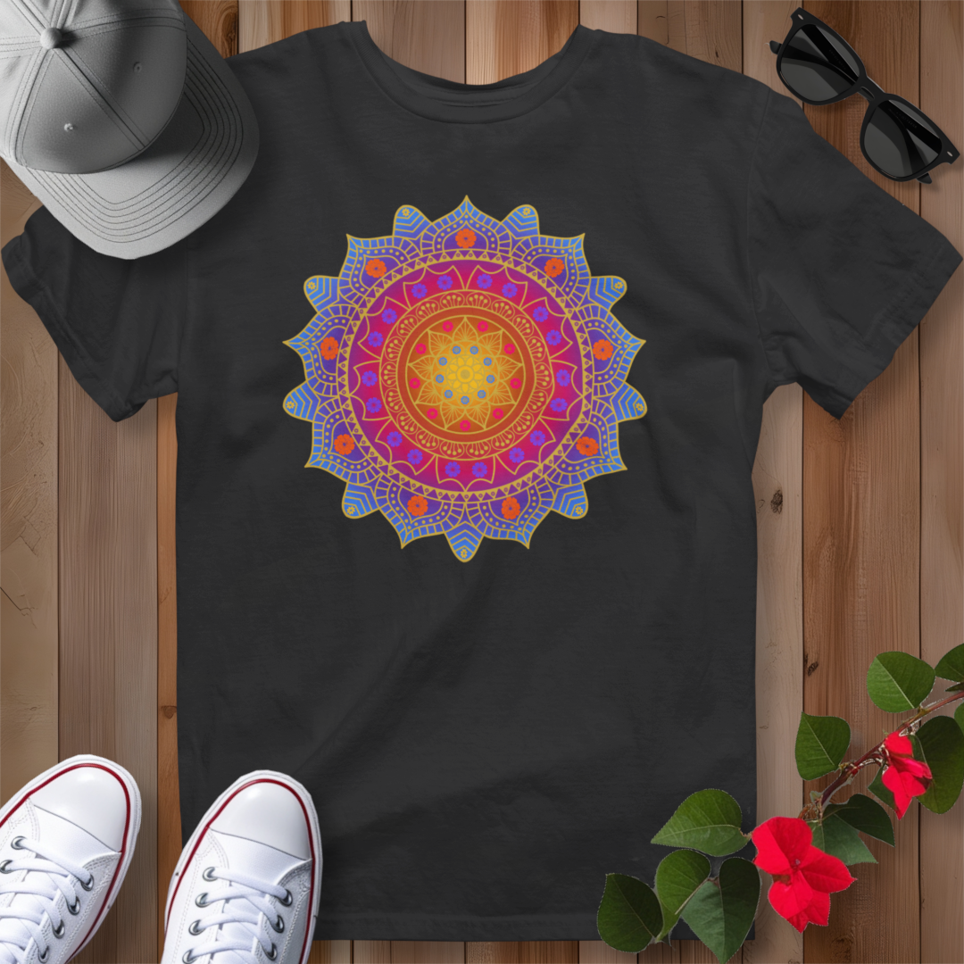 Hawaiian Hibiscus Mandala T-Shirt BPRY