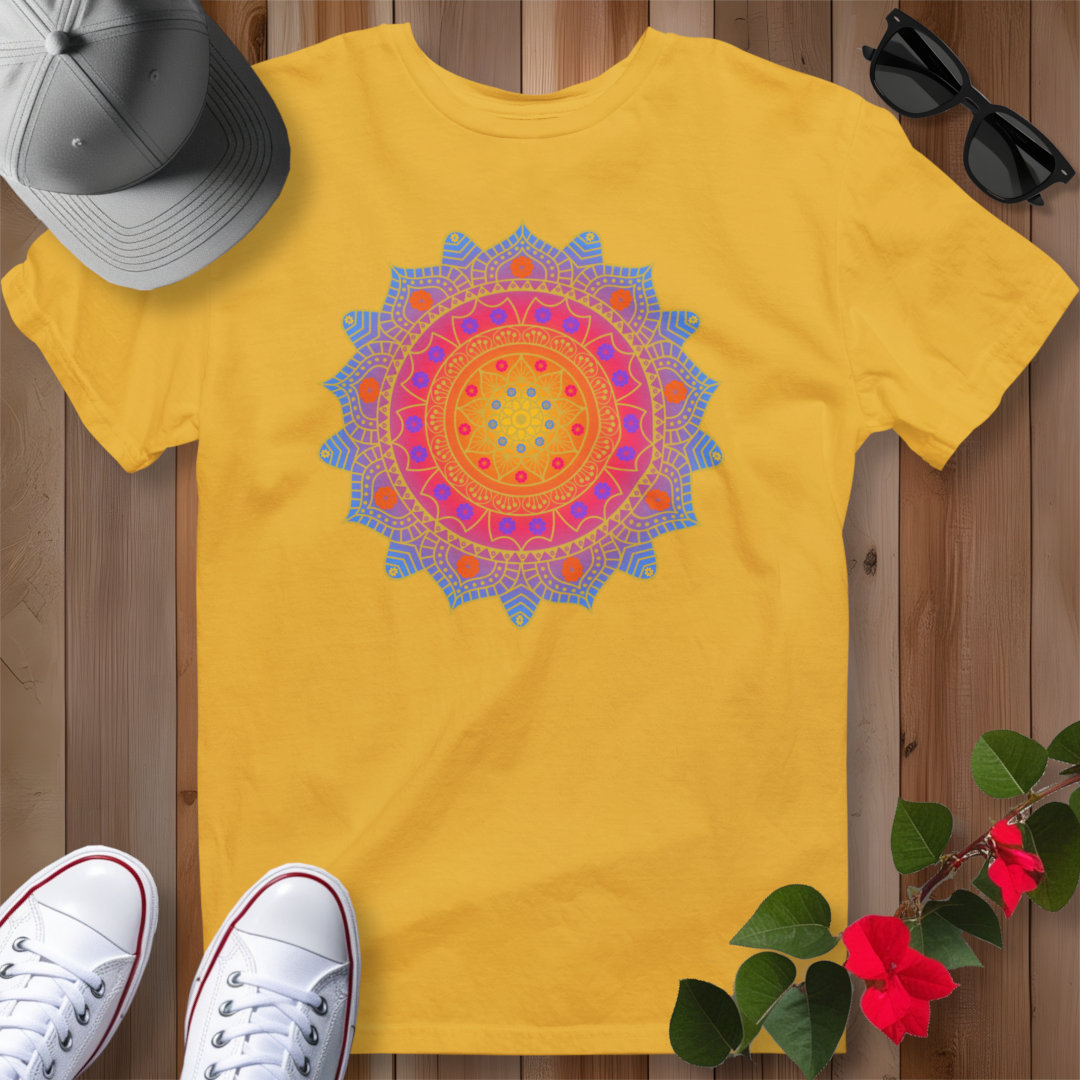 Hawaiian Hibiscus Mandala T-Shirt BPRY