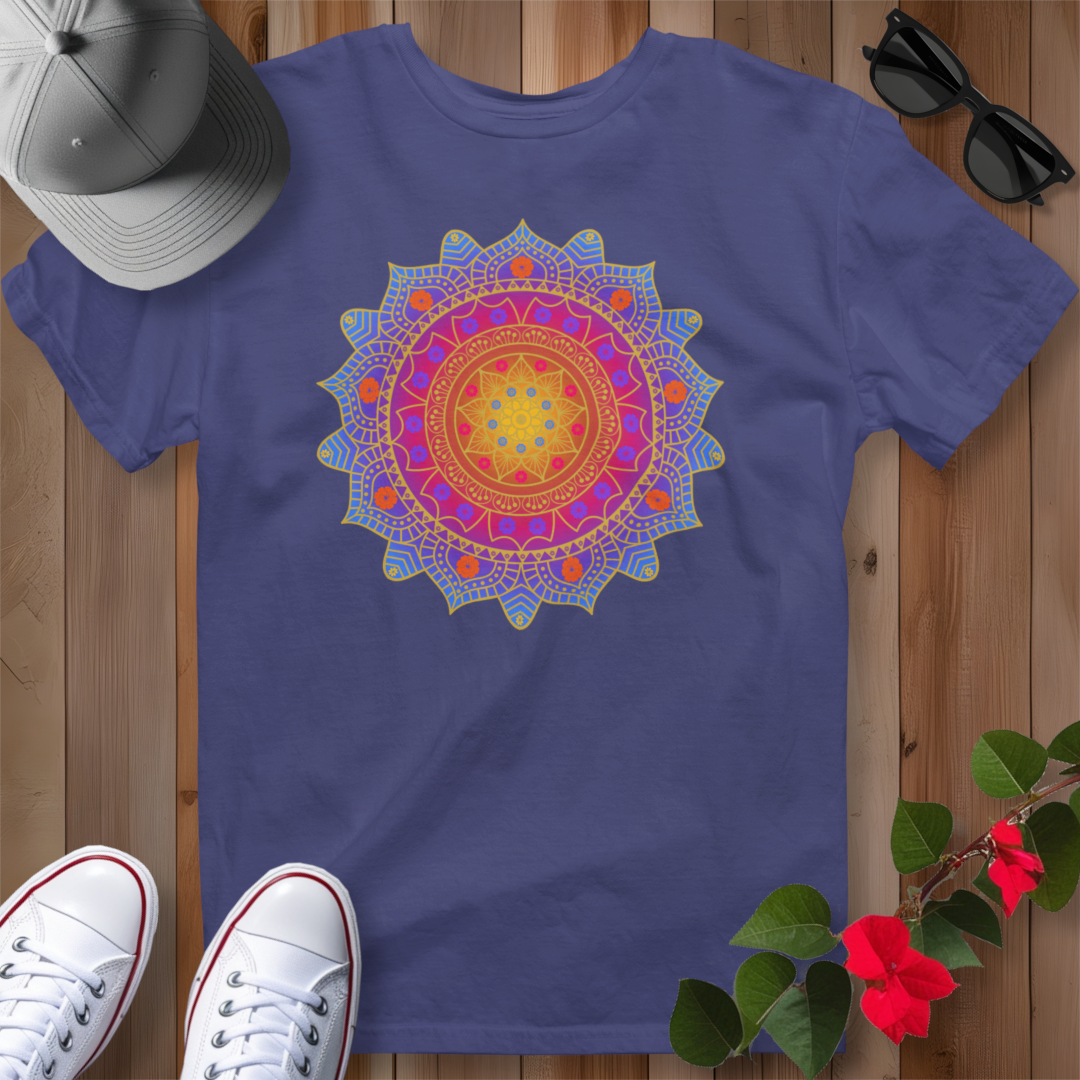 Hawaiian Hibiscus Mandala T-Shirt BPRY