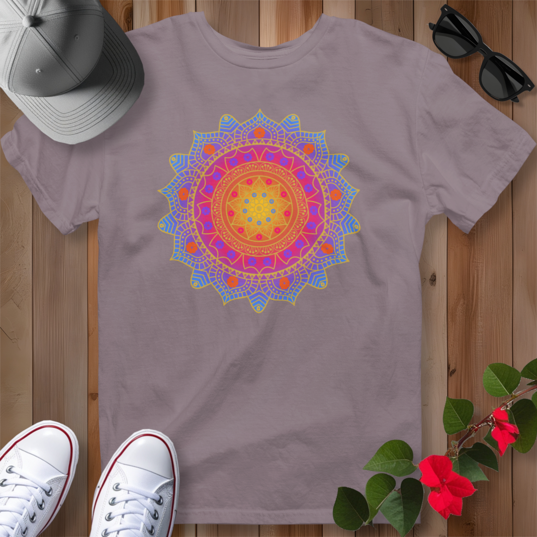 Hawaiian Hibiscus Mandala T-Shirt BPRY