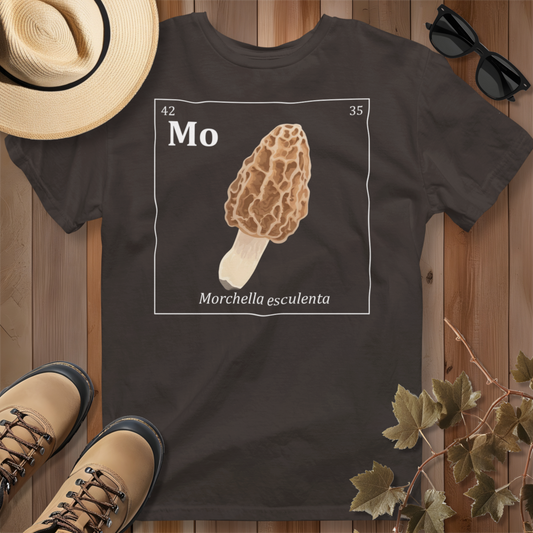 Periodic Table of Vegetables - Morel Mushroom T-Shirt