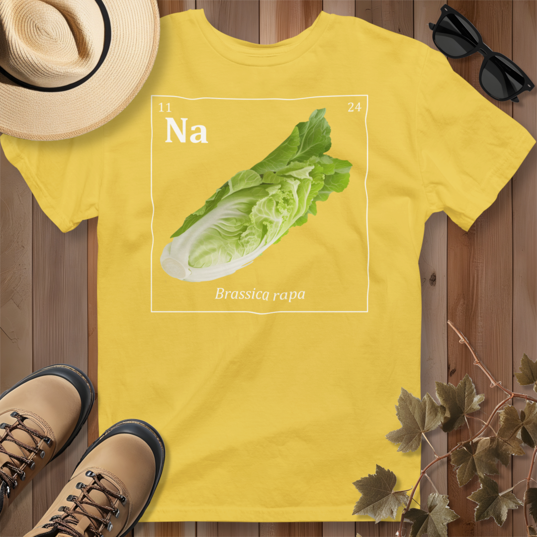 Periodic Table of Vegetables - Napa Cabbage T-Shirt