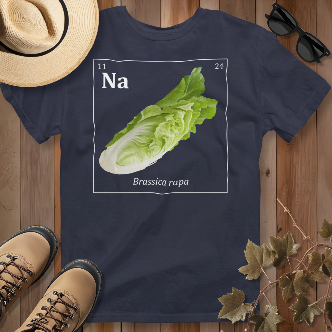 Periodic Table of Vegetables - Napa Cabbage T-Shirt