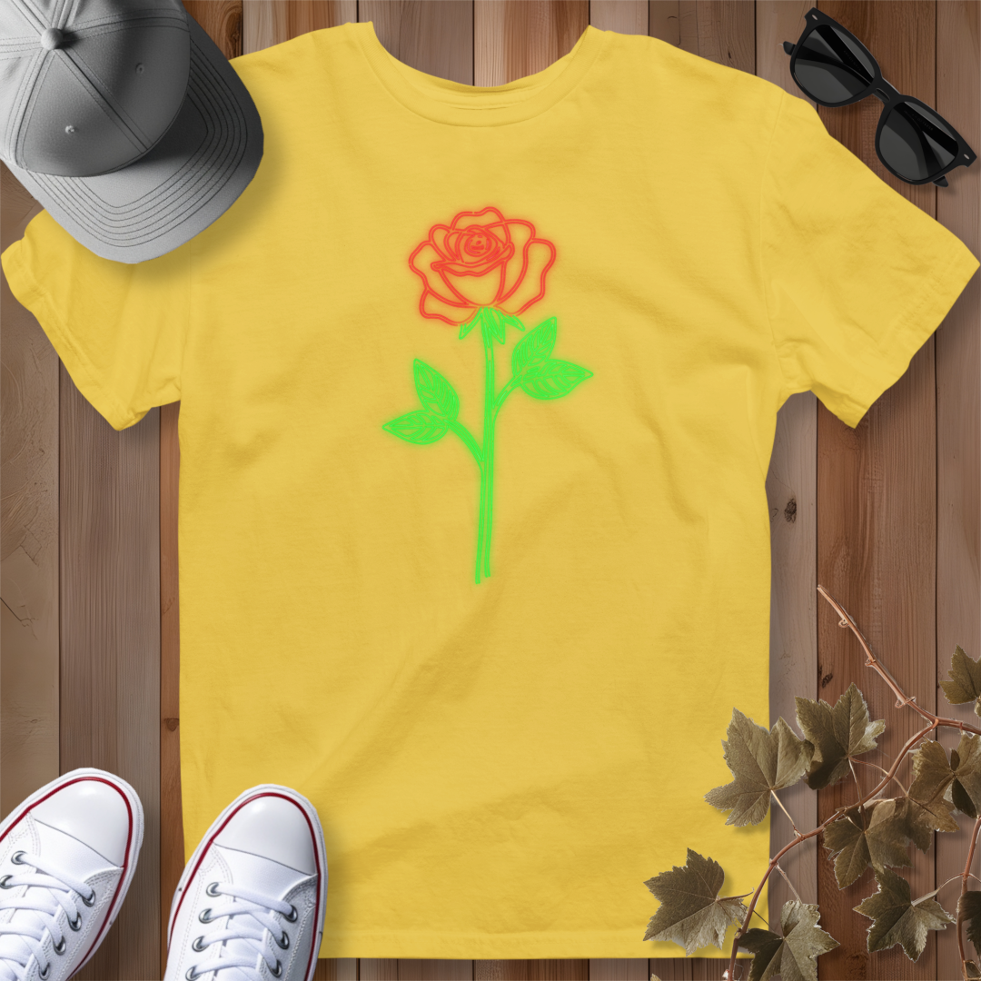 Neon Rose T-Shirt