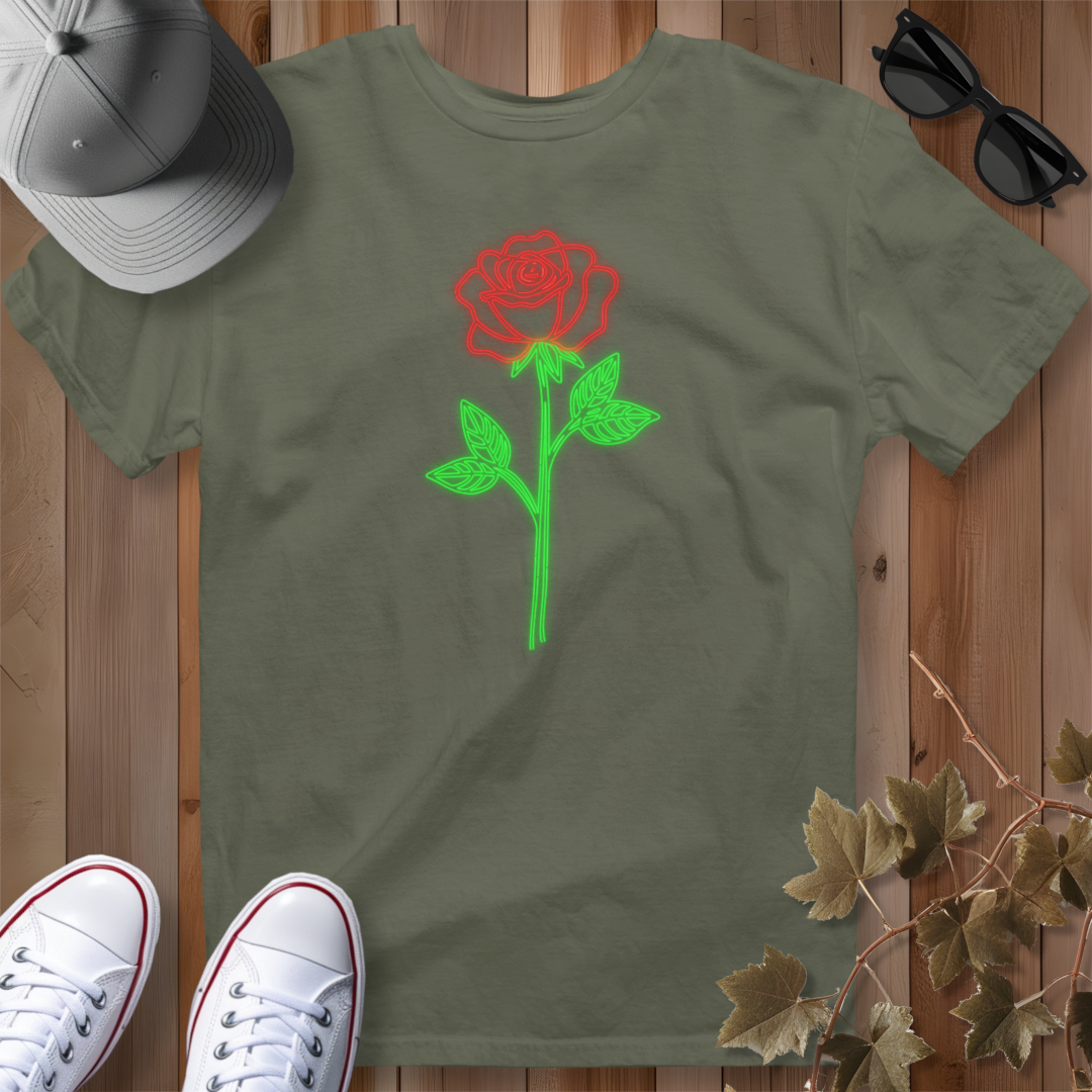 Neon Rose T-Shirt