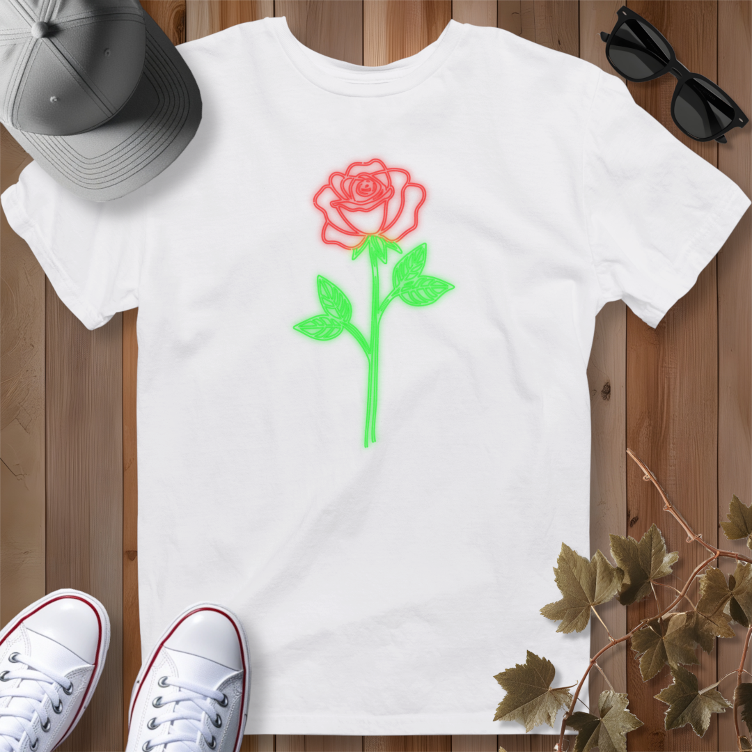 Neon Rose T-Shirt