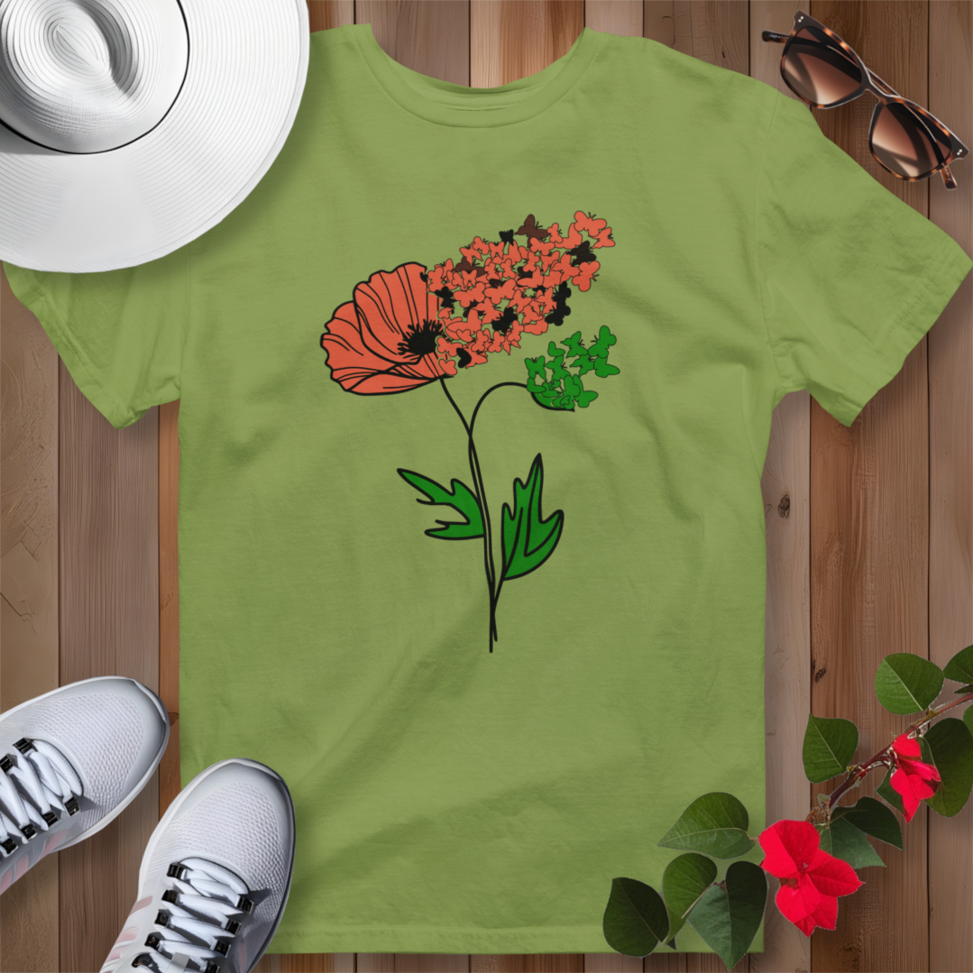 Poppy to Butterfly T-Shirt