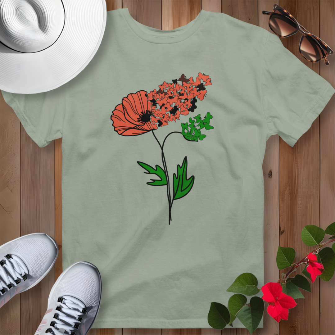 Poppy to Butterfly T-Shirt