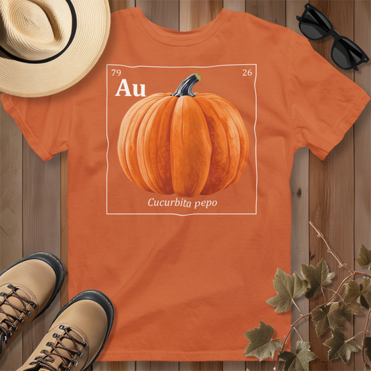 Periodic Table of Vegetables - Pumpkin T-Shirt