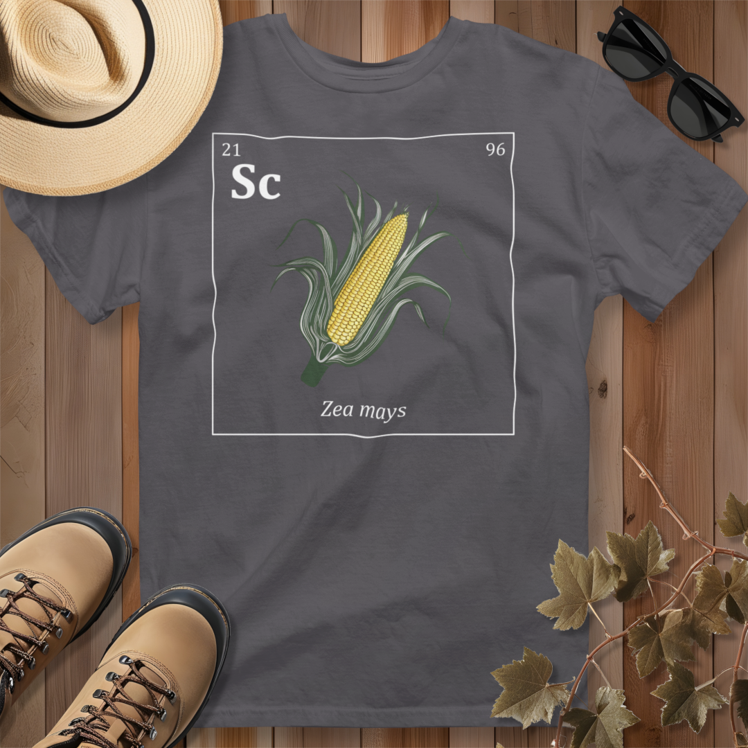 Periodic Table of Vegetables - Sweet Corn T-Shirt