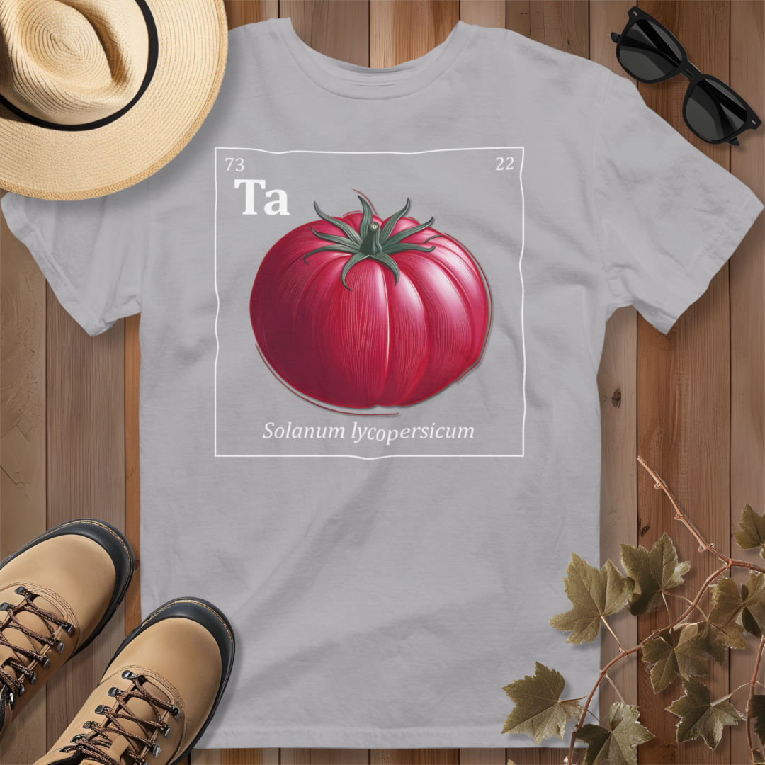 Periodic Table of Vegetables - Tomato T-Shirt